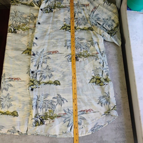 Vintage Roundtree & Yorke 100% Silk Hawaiian Shirt Mens XXL Tropical Vacation - Picture 10 of 12